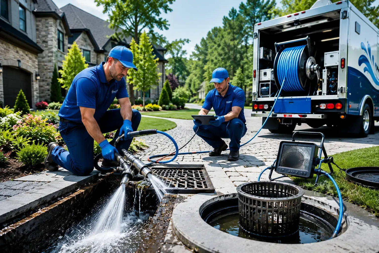 Local outdoor drain cleaning professionals in East Dubuque, IL